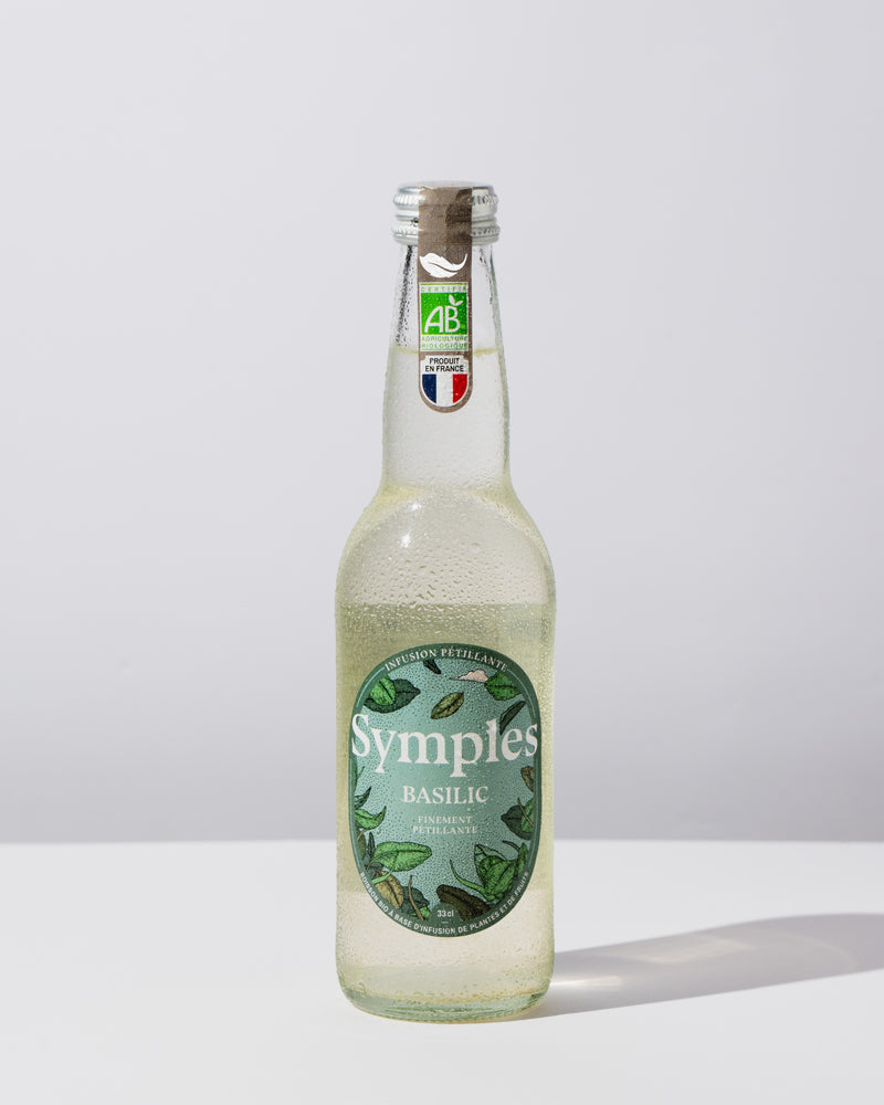 Infusion pétillante Basilic - 12 x 33cL
