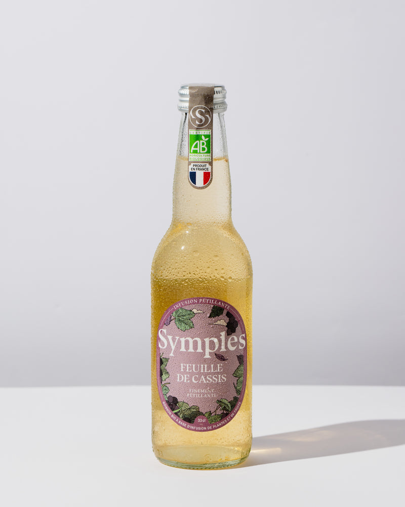 Infusion pétillante Feuille de Cassis - 6 x 33cL